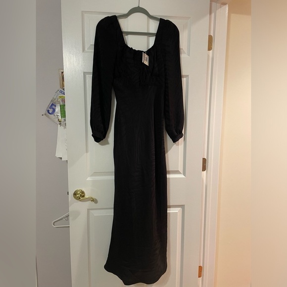 Favorite Daughter Black Maxi Dress - Picture 1 of 4